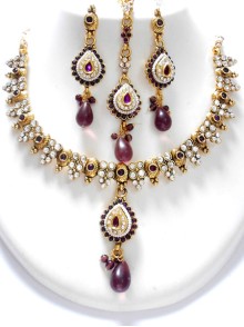 Polki Necklace Set